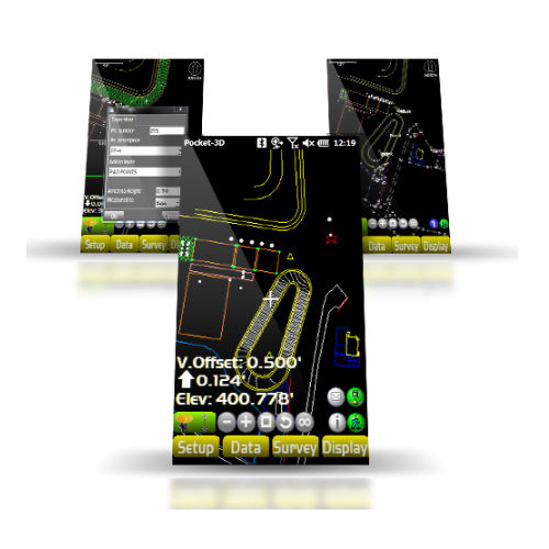 工地管理软件 - POCKET 3D - Topcon Positioning Systems Inc - 计算 / 分析 / 3D
