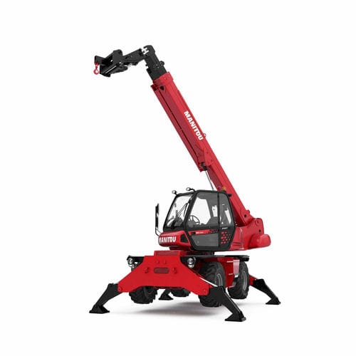 提升伸缩叉车 - MRT 1440 EASY T4 S2 400° - Manitou America's, Inc. - Tier 4 / 旋转 / 用于石工