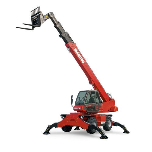 提升伸缩叉车 - MRT 2145 EASY T4 S2 360° - Manitou America's, Inc. - Tier 4 / 工程 / 旋转