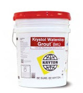 水泥液体防水材料 - KRYSTOL WATERSTOP GROUT™ (INTERNAL) - Kryton International, Inc.