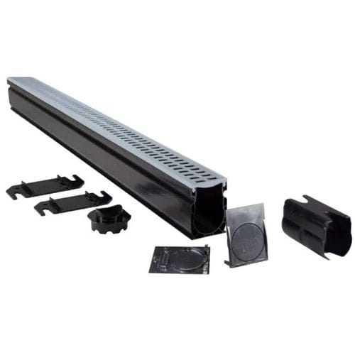 带网格排水槽 - Slim Kit - NDS - 缝隙式 / PVC / 用于路面