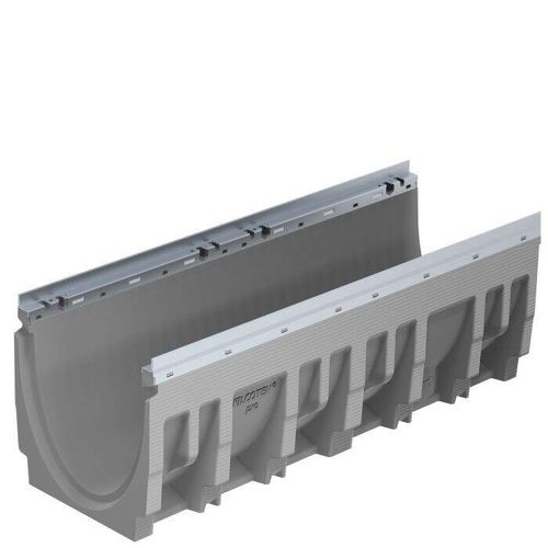 带网格排水槽 - FILCOTEN® Pro 300 - NDS - 纤维混凝土 / 电镀钢 / 用于公共空间