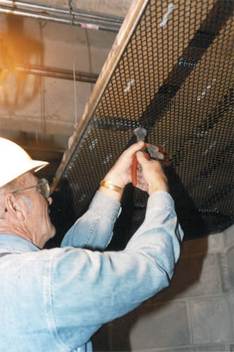 钢金属丝网 - SECURA LATH® - AMICO - Alabama Metal Industries - 用于天花板 / 菱形网格