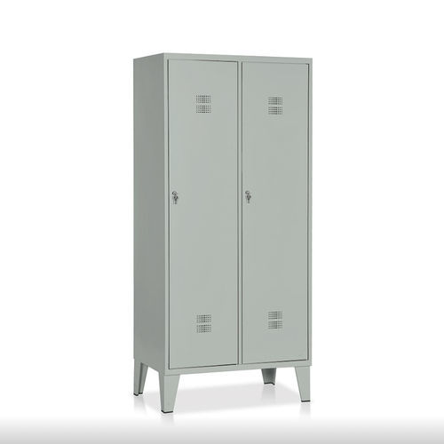 金属更衣室储物柜 - E522 Series - TECNOTELAI - 钥匙 / 商用 / 蓝色