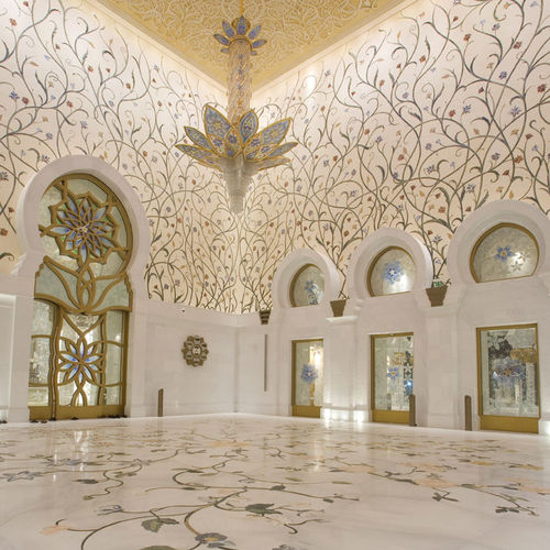 大理石瓷砖 - SHEIKH ZAYED BIN SULTAN AL NAHYAN MOSQUE - BUDRI - 纹理 / 3D / 室内