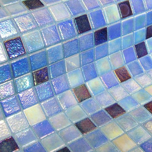 玻璃马赛克 - DELPHINUS 25 - EZARRI MOSAICO - 亮光型 / 室内 / 户外