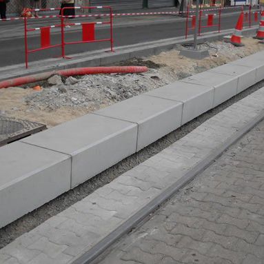人行道路缘 - ACCESTRAM - ALKERN - 混凝土 / 长方形 / 其他形状