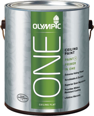 装饰油漆 - OLYMPIC® ONE  - OLYMPIC - 用于天花板 / 低VOC