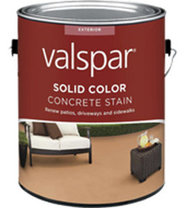 装饰油漆 - SOLID COLOR CONCRETE STAIN - VALSPAR - 末道 / 户外 / 用于地面