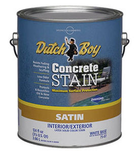 装饰油漆 - CONCRETE STAINS - DUTCH BOY - 用于地面