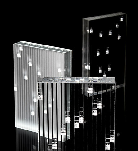 壁挂装饰面板 - LUMINA ™ - SENSITILE - LED / 丙烯 / 哑光