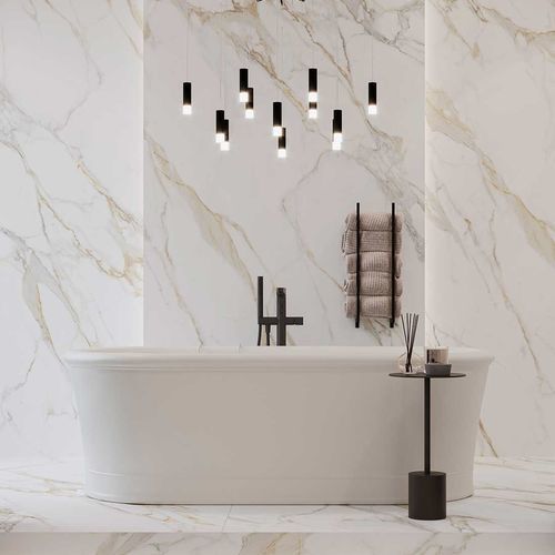 外包装饰面板 - Calacatta Roma - NEOLITH - 壁挂 / 用于家具 / 用于整体厨房