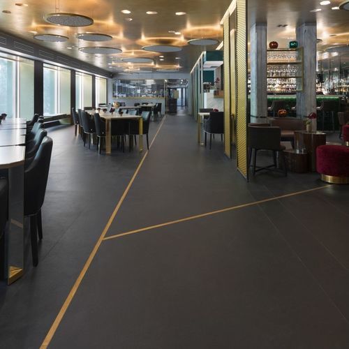 外包装饰面板 - Nero Zimbabwe - NEOLITH - 用于家具 / 用于地面 / 用于外墙