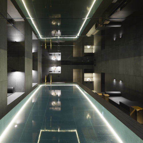 长方形水疗游泳池 - SEABLESPA - Seable&Co. - 多座位 / 户外 / 室内