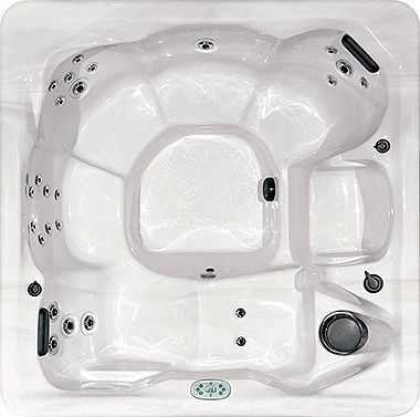 地上水疗浴缸 - CLS 730L - MASTER SPAS - 正方形 / 6人座 / 家用