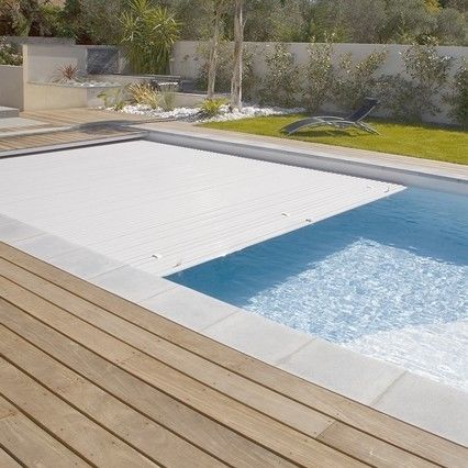 板条游泳池盖 - ROUSSILLON - ASTRALPOOL - 自动 / 安全 / 太阳能传感器