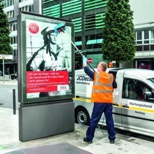嵌入式布告板 - JCDecaux - Mobilier Urbain - 固定式 / 市政 / 办公空间