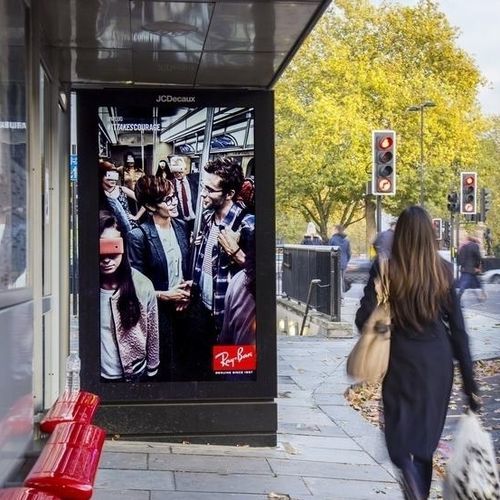 壁挂布告板 - JCDecaux - Mobilier Urbain - 户外 / 移动式 / LED式