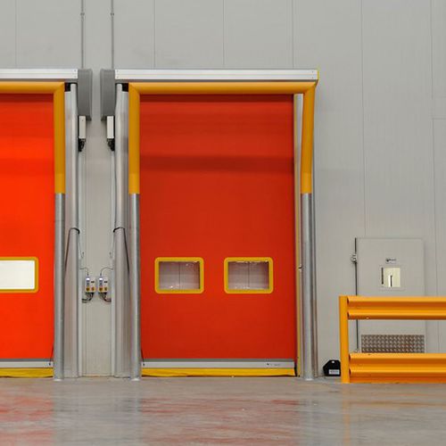 卷帘工业门 - RR660  - ASSA ABLOY - 铝制 / 布料 / 自动