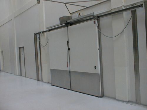 工业滑动门 - AS1502F - DAN-doors - 金属 / 自动 / 釉面