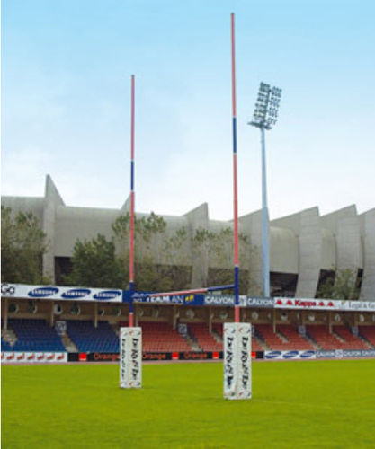 待封存橄榄球门立柱 - sport France - 铝制 / 黄色 / FFR