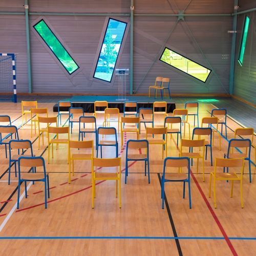 室内运动地板 - OMNISPORTS REFERENCE MULTI-USE  - Tarkett Sports Indoor - 乙烯基 / 学校用 / 用于田径运动