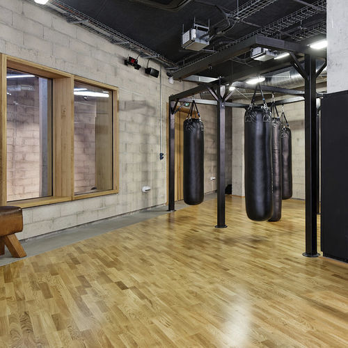 室内运动地板 - MULTIFLEX M - Tarkett Sports Indoor - 木质 / 多功能体育馆 / 用于运动场