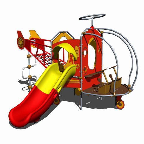 游乐场玩具车 - MAGIC’COLOR® : HELICOPTER / JMA-0772 - HUSSON INTERNATIONAL