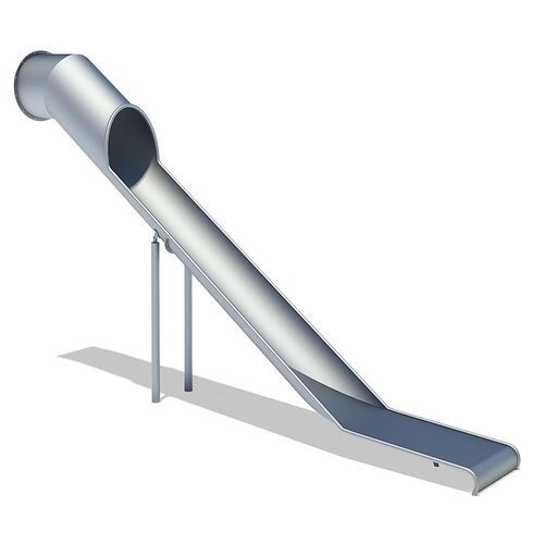 直滑梯 - 54035612300 - eibe Produktion + Vertrieb GmbH & Co KG - 游乐场 / 不锈钢 / 管状
