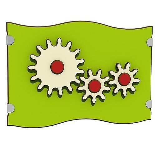 轮式儿童游戏板 - TOOTH WHEEL  - eibe Produktion + Vertrieb GmbH & Co KG