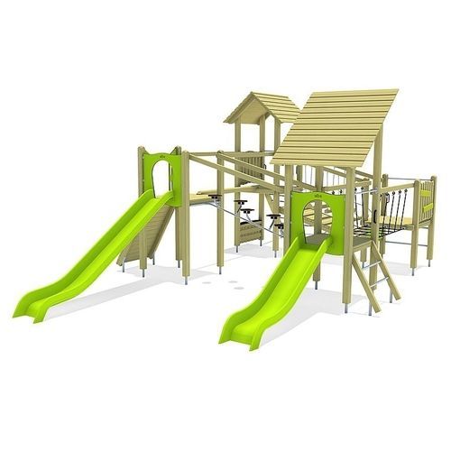 游乐场游乐设施 - MERU    - eibe Produktion + Vertrieb GmbH & Co KG - 钢 / 木质 / HPL