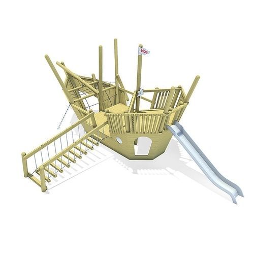 游乐场游乐设施 - PINTA   - eibe Produktion + Vertrieb GmbH & Co KG - 钢 / HPL / 模块化