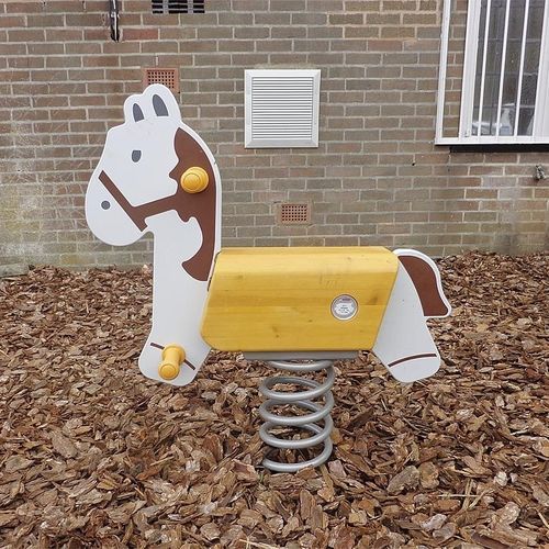 钢弹簧摇摇乐 - HORSE  - eibe Produktion + Vertrieb GmbH & Co KG - MDF / 动物 / 单人