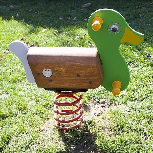 钢弹簧摇摇乐 - DUCK     - eibe Produktion + Vertrieb GmbH & Co KG - MDF / 动物 / 单人