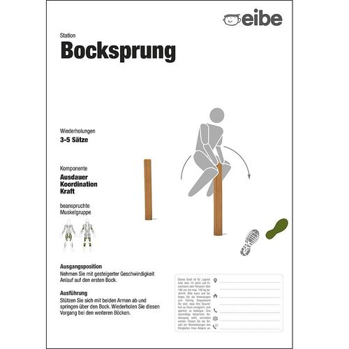落地信息标识架 - 55209406300  - eibe Produktion + Vertrieb GmbH & Co KG - 户外 / 游乐场 / 木质