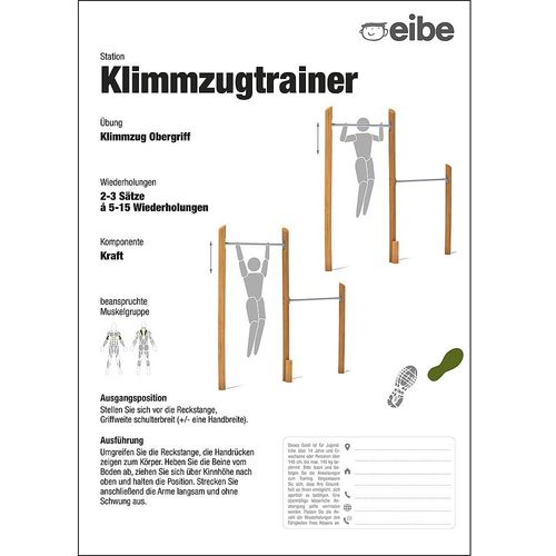 落地信息标识架 - 55209706300  - eibe Produktion + Vertrieb GmbH & Co KG - 户外 / 游乐场 / 木质