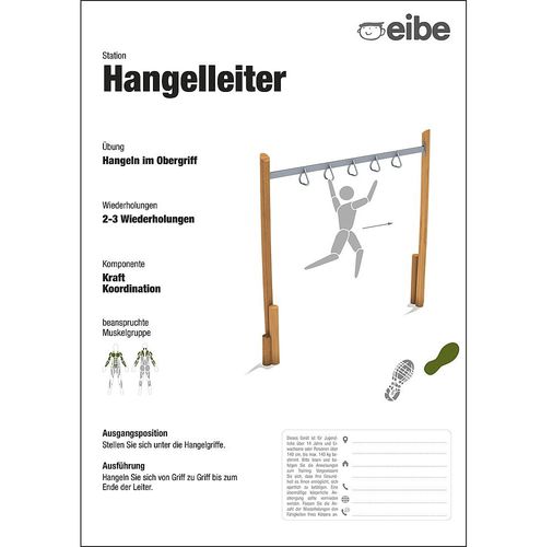 落地信息标识架 - 55210806300 - eibe Produktion + Vertrieb GmbH & Co KG - 户外 / 游乐场 / 木质