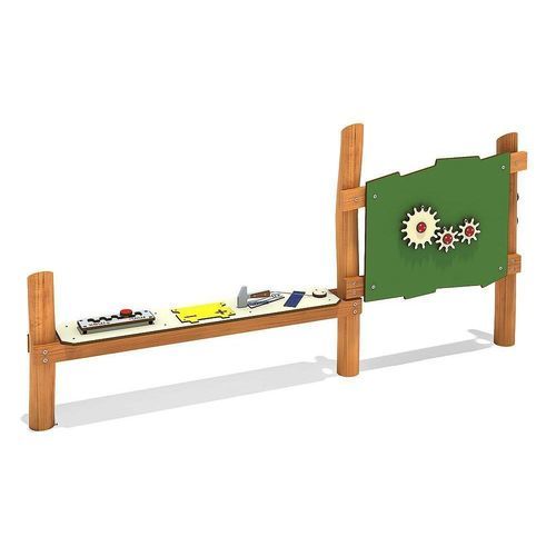 游乐场游乐设施 - COUNTER CAR WORKSHOP - eibe Produktion + Vertrieb GmbH & Co KG - 托儿所用 / 不锈钢 / 洋槐木