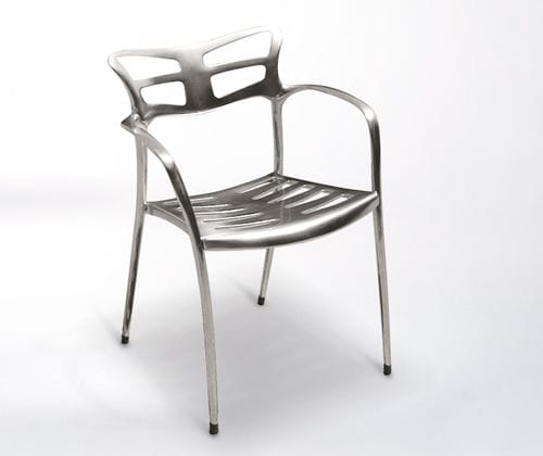 现代风格饭店椅子 - LICEO - botton & gardiner urban furniture - 户外 / 室内 / 铝铸铁