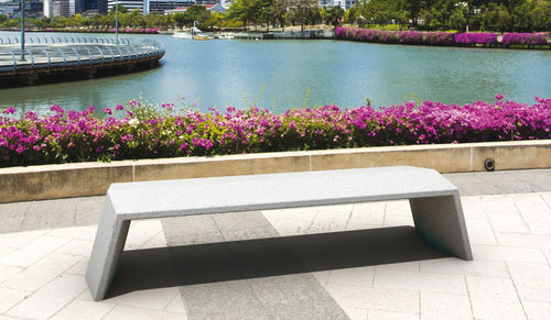 现代风格公共长椅 - BRIDGE - botton & gardiner urban furniture - 花岗岩 / 大理石