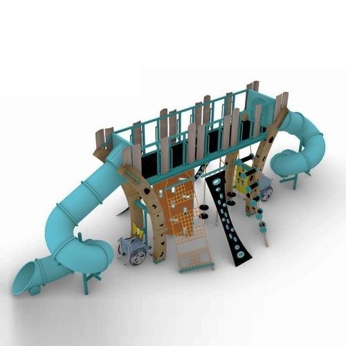 游乐场游乐设施 - SLIDE-WINDER    - DYNAMO INDUSTRIES - 木质 / 绳编 / 模块化