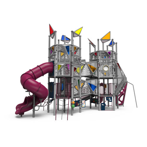 游乐场游乐设施 - SKY TOWERS® : CRIMSON SKY - PLAYWORLD - 金属 / 塑料