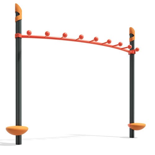 商用健身游乐场 - FitCore™ Extreme Peg Bridge (13+) - Design 6187 - LANDSCAPE STRUCTURES - 户外