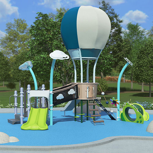 游乐场游乐设施 - Breeze™ - Design 6498 - LANDSCAPE STRUCTURES - 金属 / 模块化