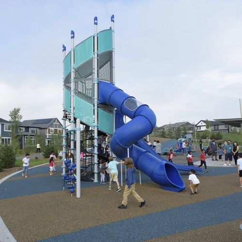 游乐场游乐设施 - Super Netplex&reg; 12' Tower - LANDSCAPE STRUCTURES - 金属 / 聚乙烯 / 模块化