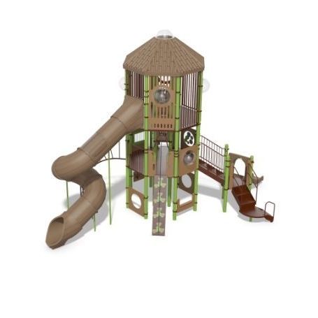 游乐场游乐设施 - 12' PlayOdyssey Tower EN - Design 7709 - LANDSCAPE STRUCTURES - 钢 / 铝 / 聚乙烯