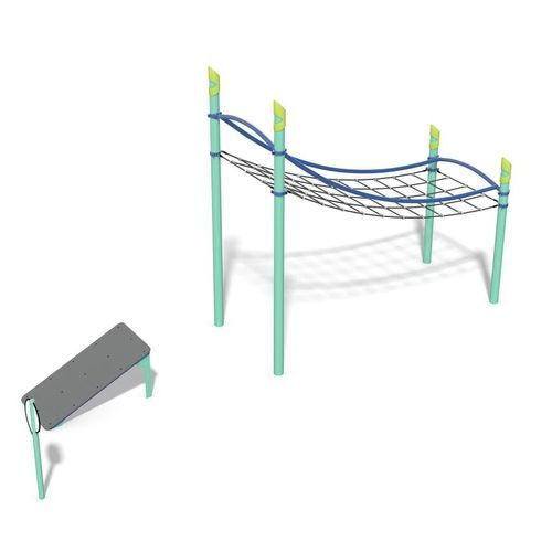 商用健身游乐场 - FitCore&trade; Extreme Jump Hang - Design 6184 - LANDSCAPE STRUCTURES - 户外