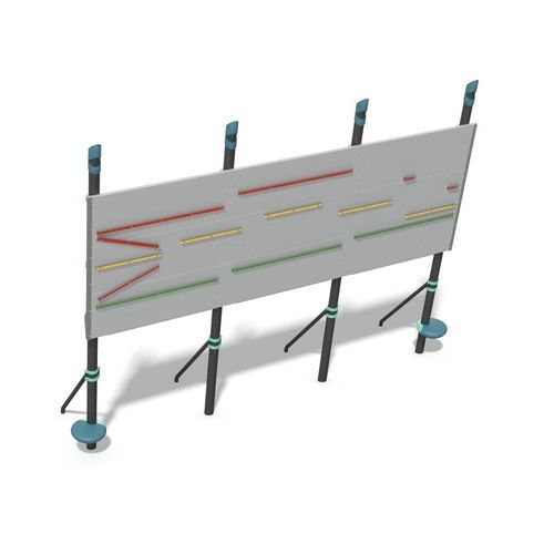 商用健身游乐场 - FitCore&trade; Extreme Ledge Hanger - Design 6185 - LANDSCAPE STRUCTURES - 户外