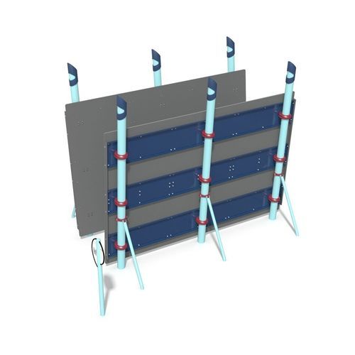 商用健身游乐场 - FitCore&trade; Extreme Spiderwalk - Design 6190 - LANDSCAPE STRUCTURES - 户外