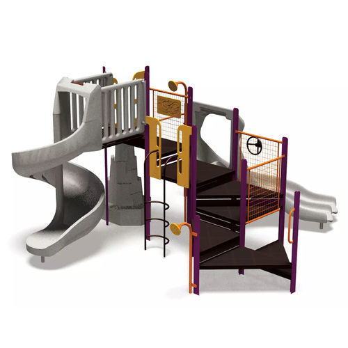 游乐场游乐设施 - PlaySense - Design 403 - LANDSCAPE STRUCTURES - 粉末涂层钢 / 聚乙烯 / 再生塑料